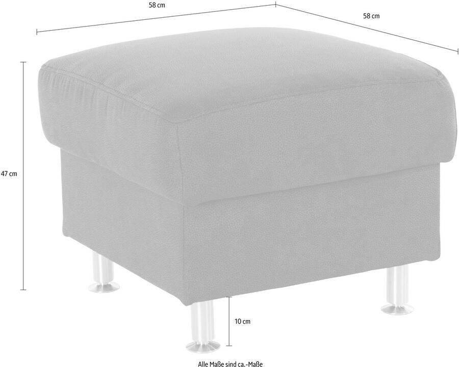 Places of Style Hocker Cardoso met bergruimte passend bij deze serie