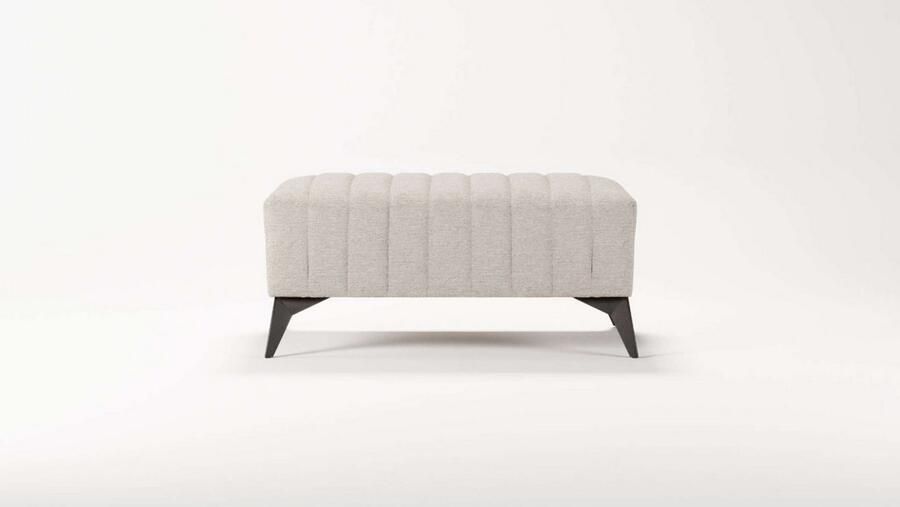 Home affaire Hocker MATTHEW zitpoef afmetingen B D H: 90 60 43 cm