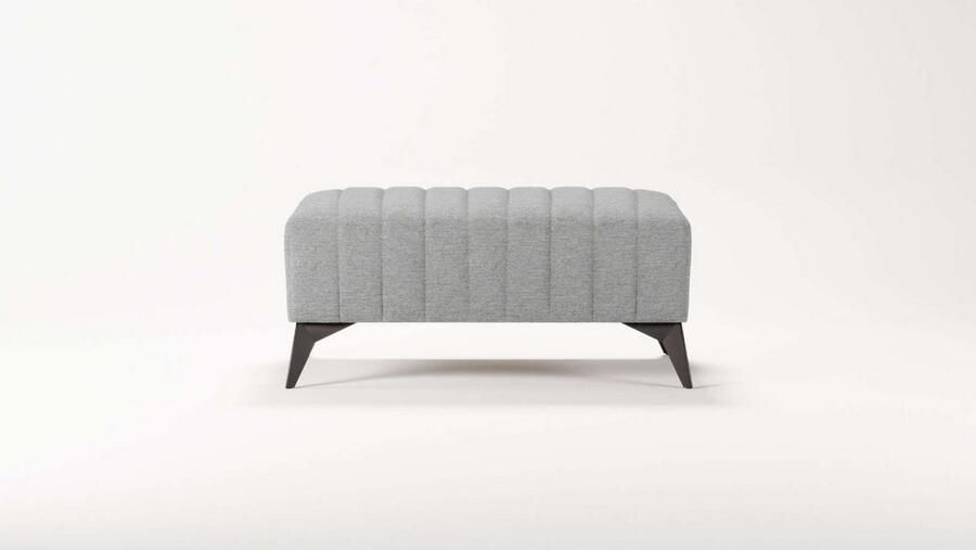 Home affaire Hocker MATTHEW zitpoef afmetingen B D H: 90 60 43 cm