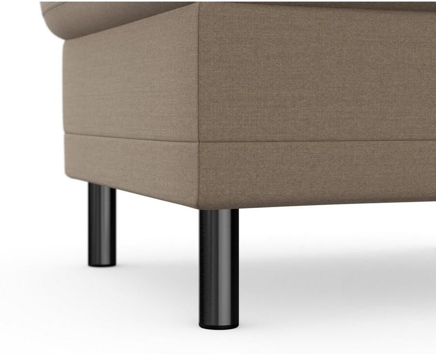 Places of Style Hocker met bergruimte Calando passend bij het bekleding van de calando-serie ook met soft-clean bekleding