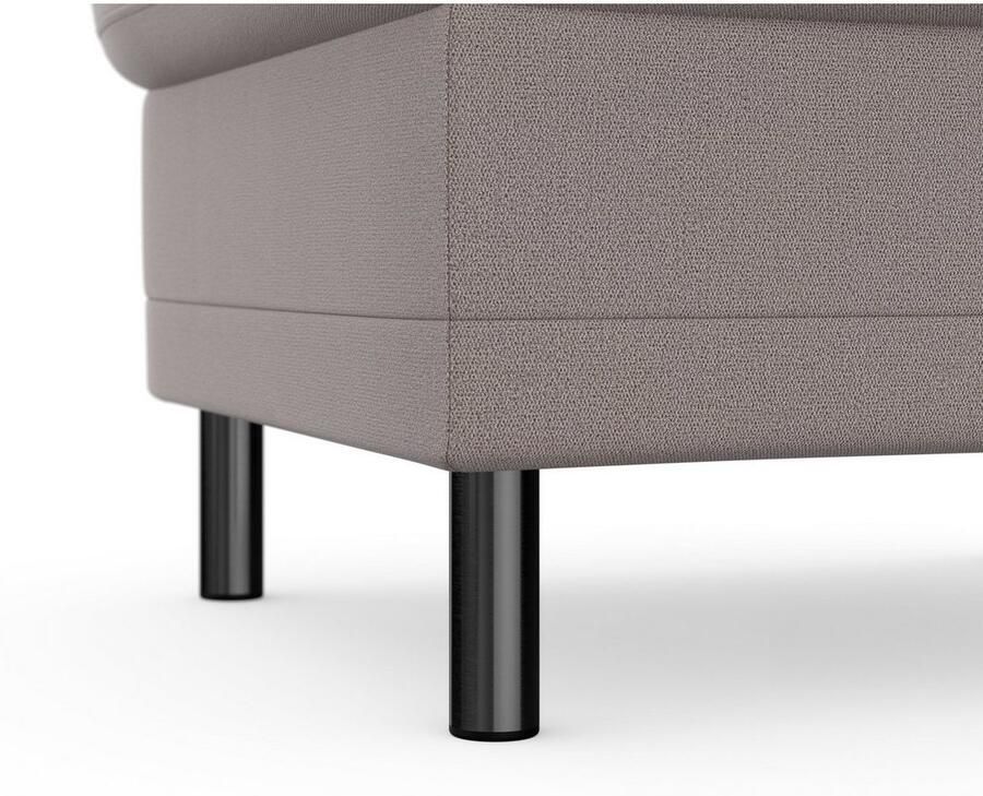 Places of Style Hocker met bergruimte Calando passend bij het bekleding van de calando-serie ook met soft-clean bekleding