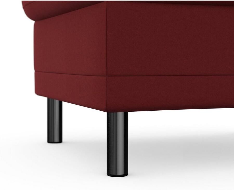 Places of Style Hocker met bergruimte Calando passend bij het bekleding van de calando-serie ook met soft-clean bekleding