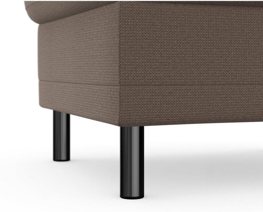 Places of Style Hocker met bergruimte Calando passend bij het bekleding van de calando-serie ook met soft-clean bekleding