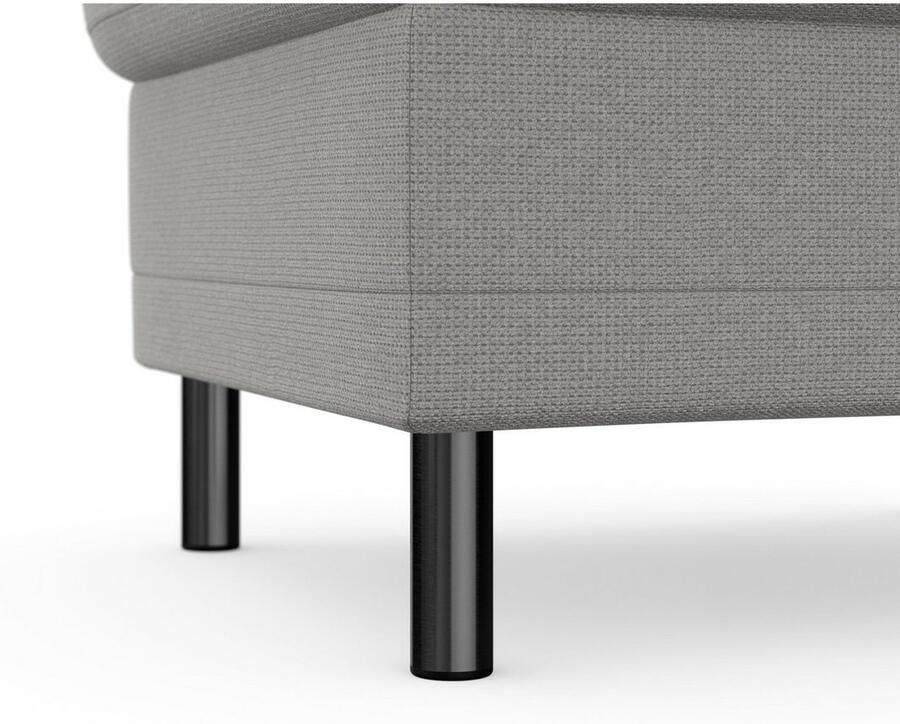 Places of Style Hocker met bergruimte Calando passend bij het bekleding van de calando-serie ook met soft-clean bekleding