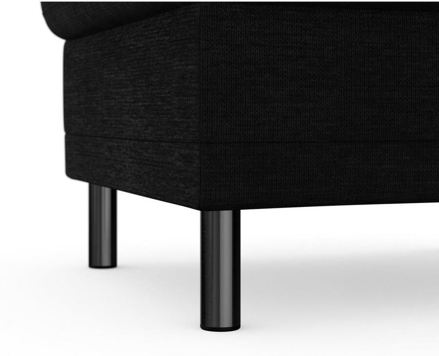 Places of Style Hocker met bergruimte Calando passend bij het bekleding van de calando-serie ook met soft-clean bekleding