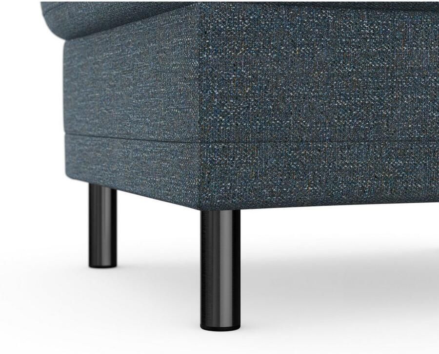 Places of Style Hocker met bergruimte Calando passend bij het bekleding van de calando-serie ook met soft-clean bekleding