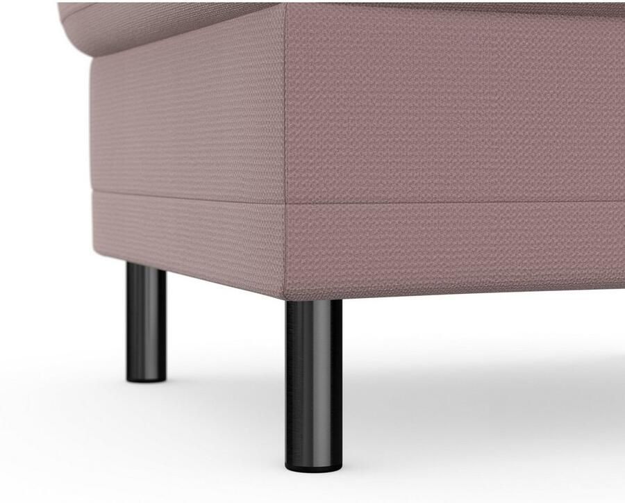 Places of Style Hocker met bergruimte Calando passend bij het bekleding van de calando-serie ook met soft-clean bekleding