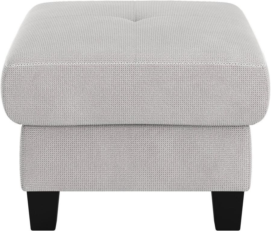 Places of Style Hocker Varese Kruisnaad in beige