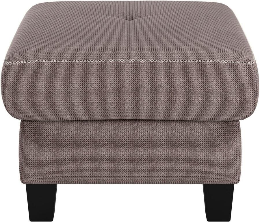 Places of Style Hocker Varese Kruisnaad in beige