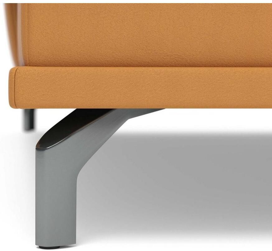 Places of Style Hoekbank Costello L-vorm B: 301 cm met zitdiepte- armdeelverstelling &