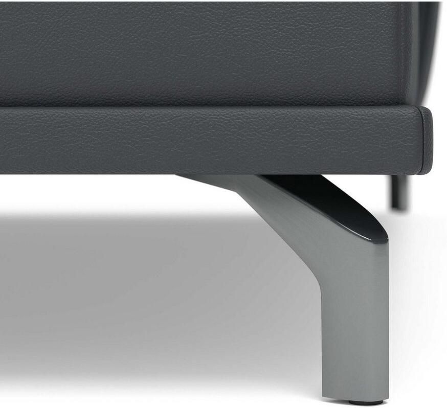 Places of Style Hoekbank Costello L-vorm B: 301 cm met zitdiepte- armdeelverstelling &