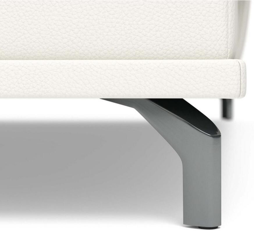 Places of Style Hoekbank Costello L-vorm B: 301 cm met zitdiepte- armdeelverstelling &