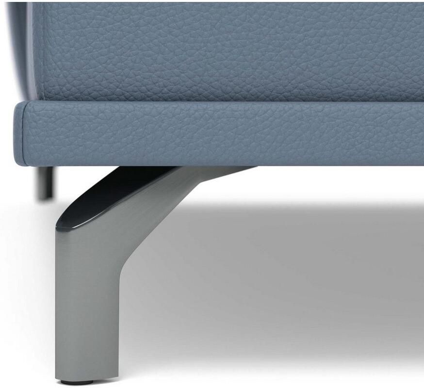 Places of Style Hoekbank Costello L-vorm B: 301 cm met zitdiepte- armdeelverstelling &