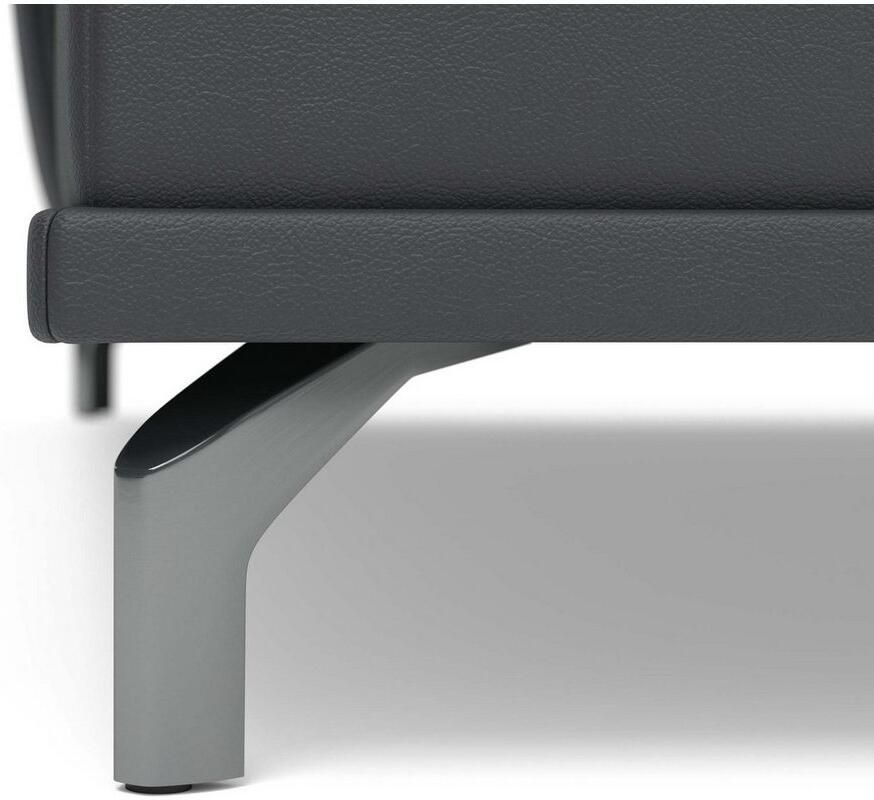 Places of Style Hoekbank Costello L-vorm B: 301 cm met zitdiepte- armdeelverstelling &