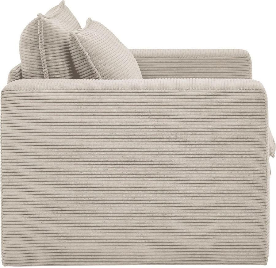 Places of Style Loveseat PIAGGE Hoogwaardige cord trendy loveseat