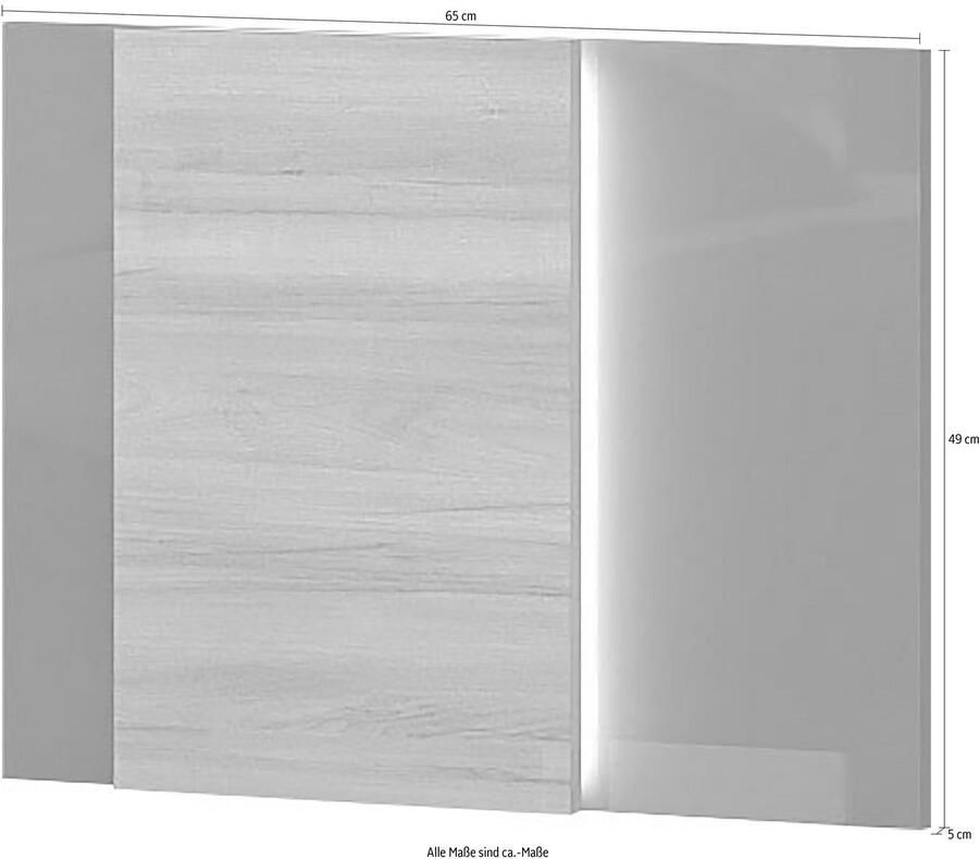 Places of Style Nachtkastje Onyx Nachtkastje accessoires die bij het hoofdbord van een onyx-bed voorgemonteerd zijn