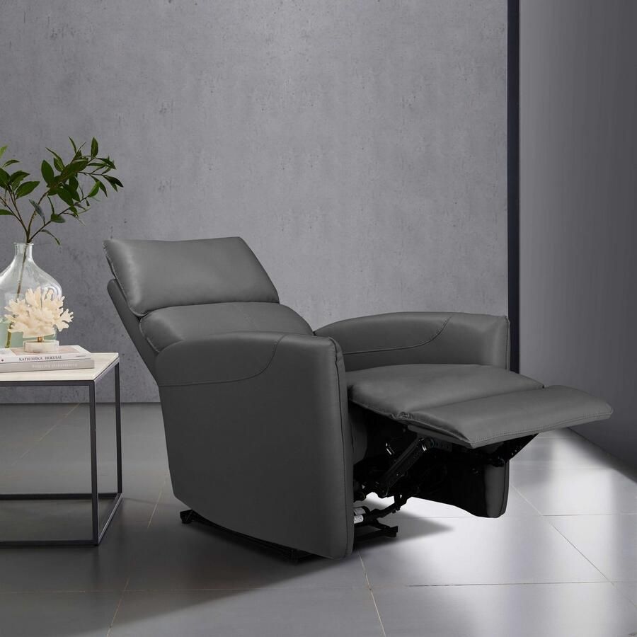Places of Style Relaxfauteuil Pineto tv-stoel met slaapfunctie Relaxfunctie woonkamer vrijstaand en USB-aansluiting