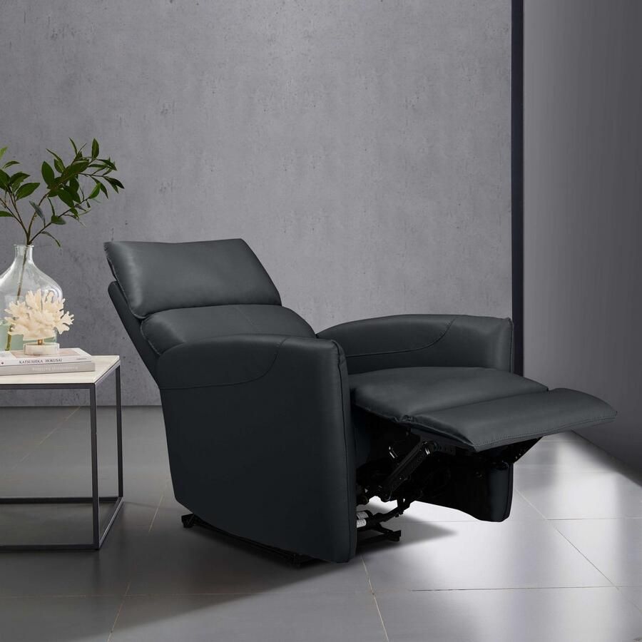 Places of Style Relaxfauteuil Pineto tv-stoel met slaapfunctie Relaxfunctie woonkamer vrijstaand en USB-aansluiting