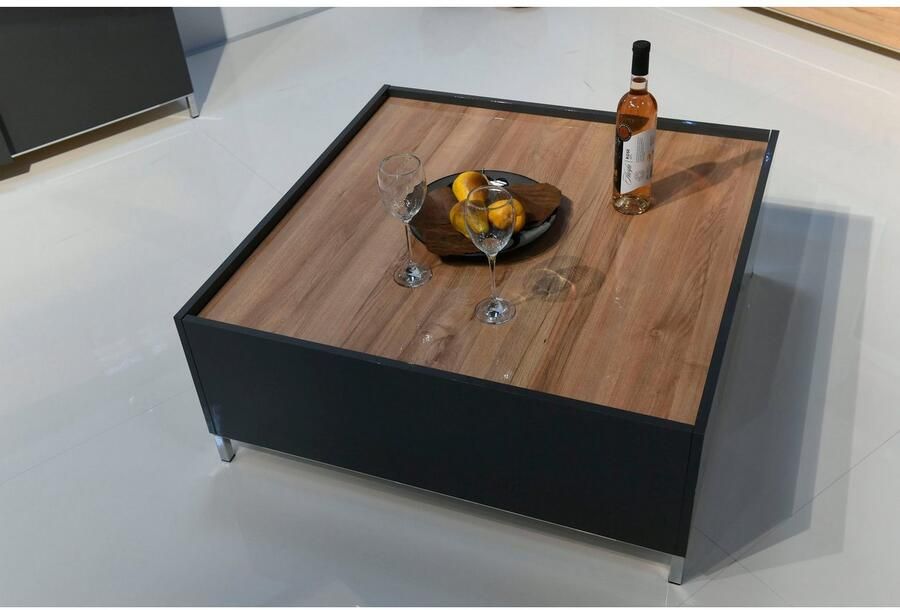 Places of Style Salontafel Onyx hoogwaardig uv gelakt met bergruimte