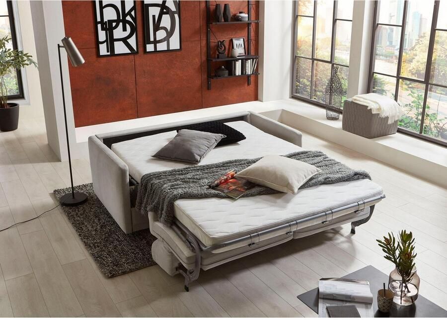 Places of Style Slaapbank Limoen geschikt voor vaste slapers inclusief hoogwaardige matras