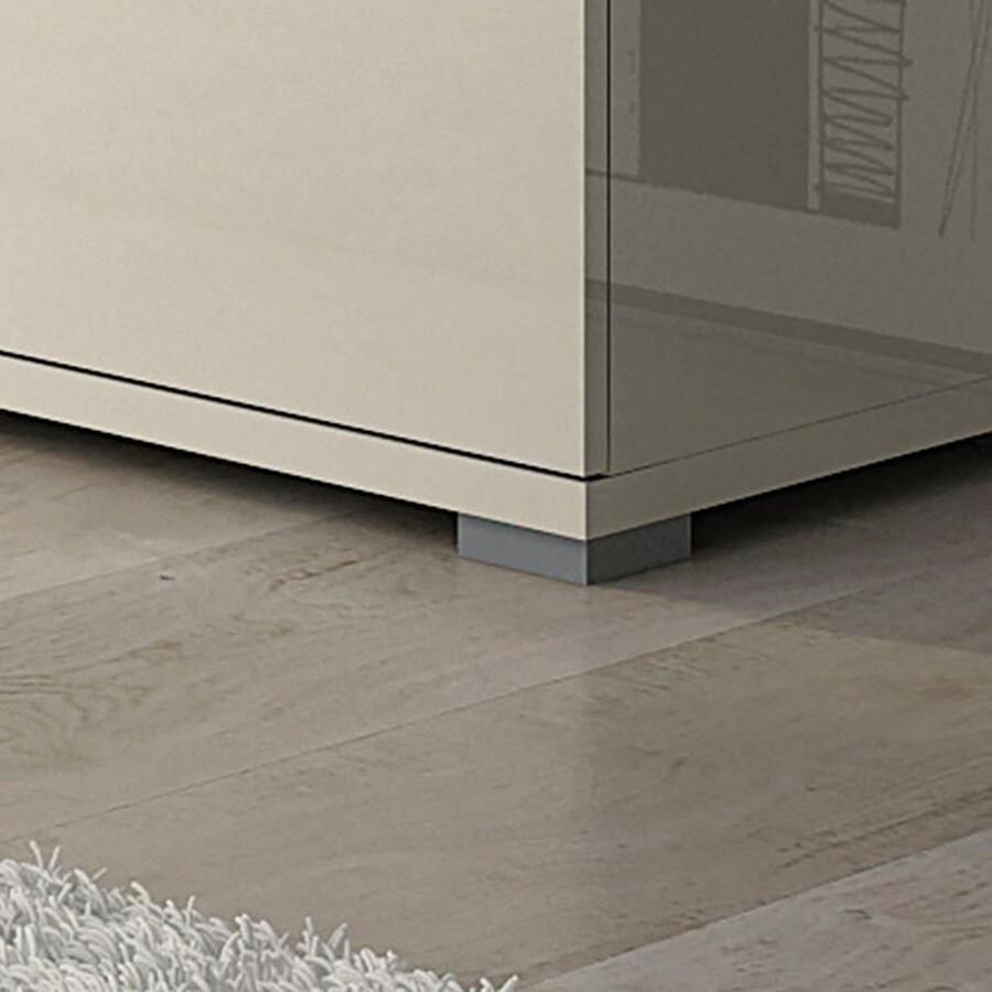 Places of Style Vitrinekast Piano UV-gecoat soft close-functie