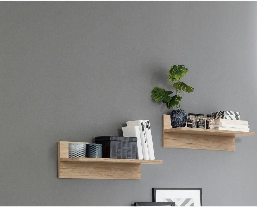 Places of Style Wandplank Moid Wandplank breedte 50 of 100 cm