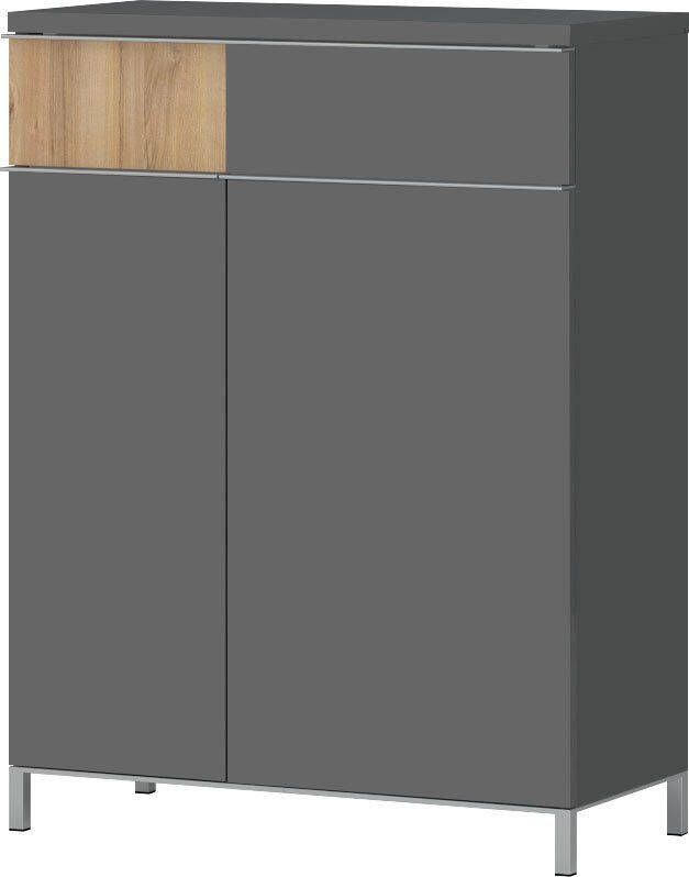 Places of Style Schoenenkast Onyx UV gelakt met soft close-functie