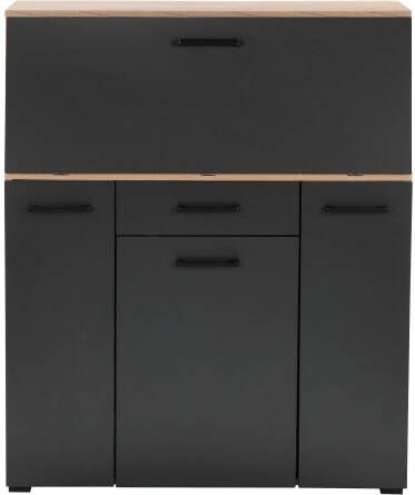 Places of Style Secretaire Moid veel opbergmogelijkheden compact & modern ontwerp breedte 88 5 cm