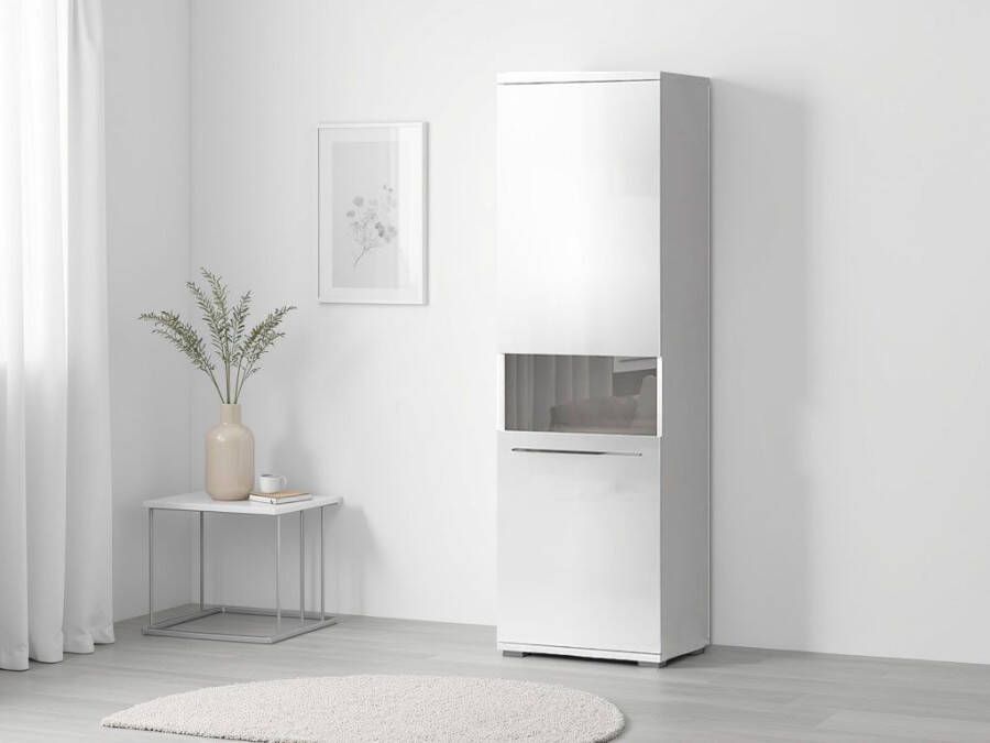 Places of Style Vitrinekast Piano UV-gecoat soft close-functie