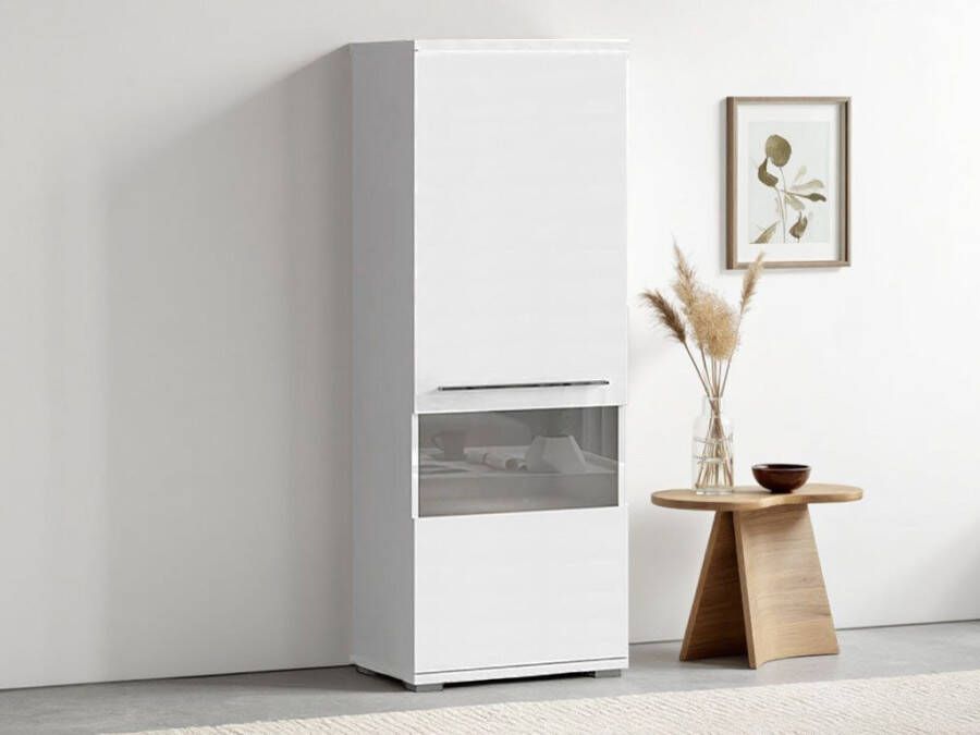 Places of Style Vitrinekast Piano UV-gecoat soft close-functie