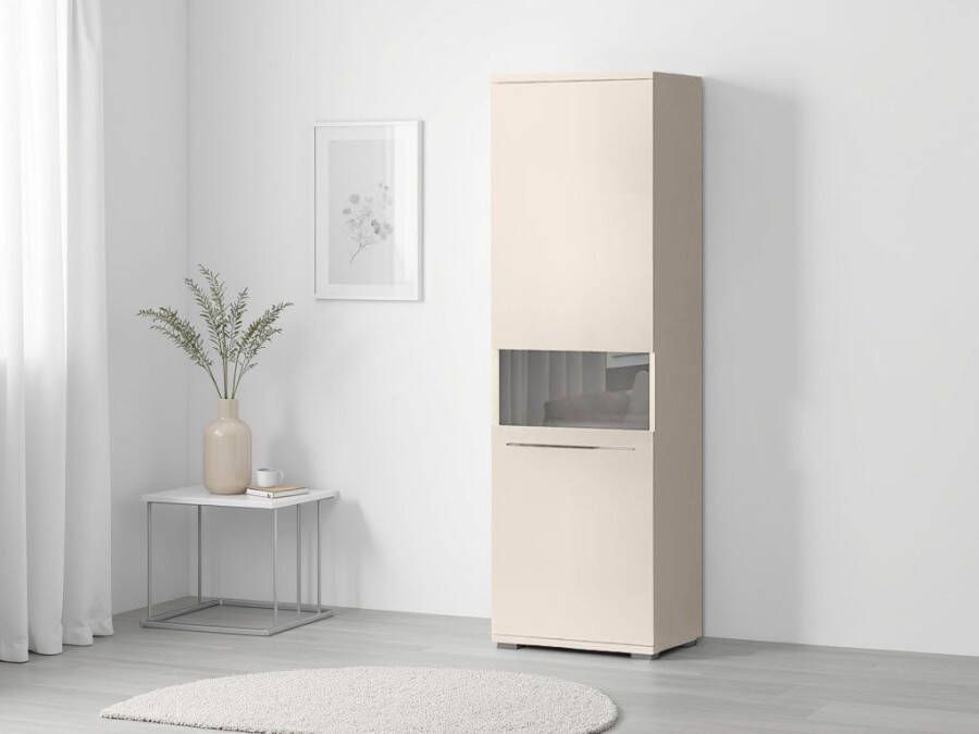 Places of Style Vitrinekast Piano UV-gecoat soft close-functie
