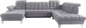 Places of Style Zithoek Bardi Luxus belastbaar tot wel 140 kg incl. zitdiepteverstelling naar keuze met verstelbare armleuningen en hoofdbord slaapfunctie en bedkist