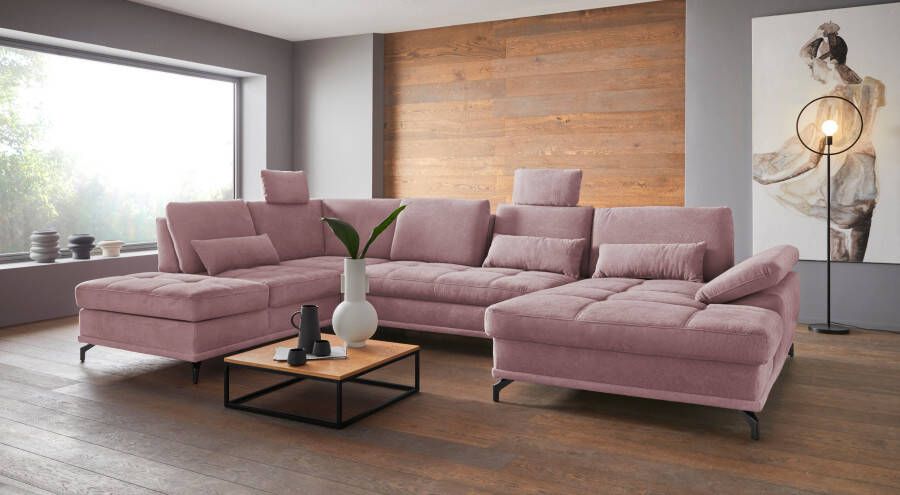Places of Style Zithoek Costello 3 nierkussens optionele bedfunctie en bedlade