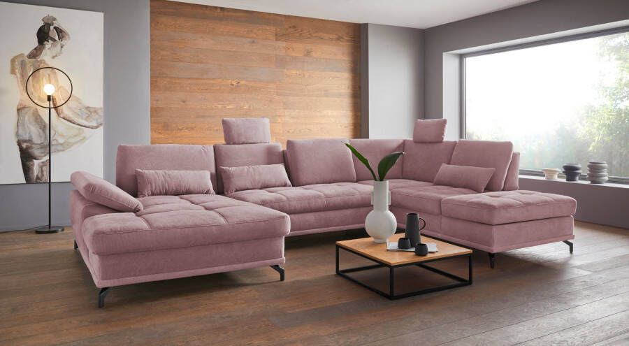 Places of Style Zithoek Costello 3 nierkussens optionele bedfunctie en bedlade