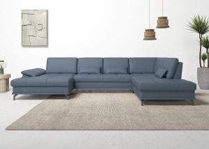 Places of Style Zithoek Costello incl. zitdiepteverstelling en armleuningfunctie 3 lendenkussens