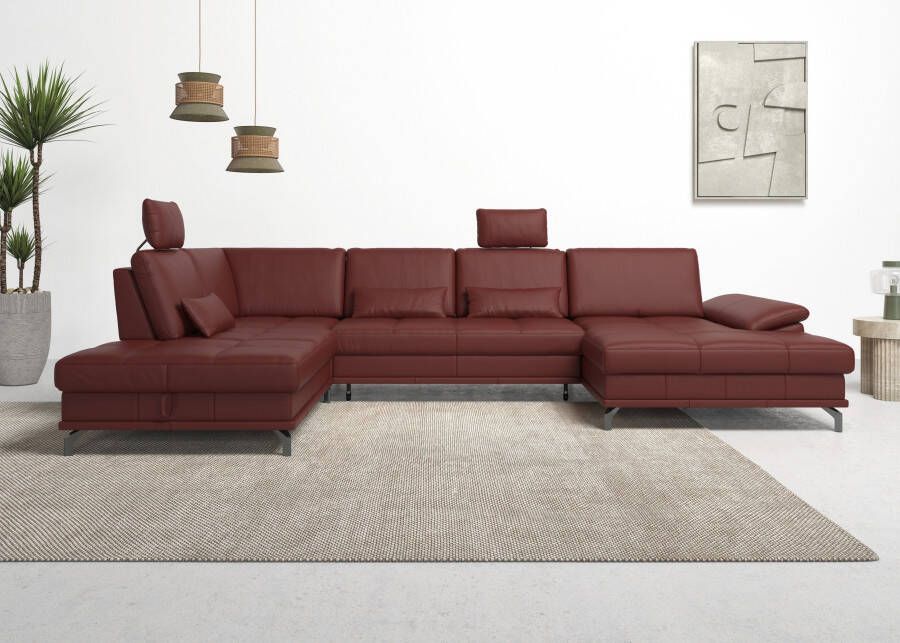 Places of Style Zithoek Costello L-vorm met zitdiepteverstelling armleuningverstelling en