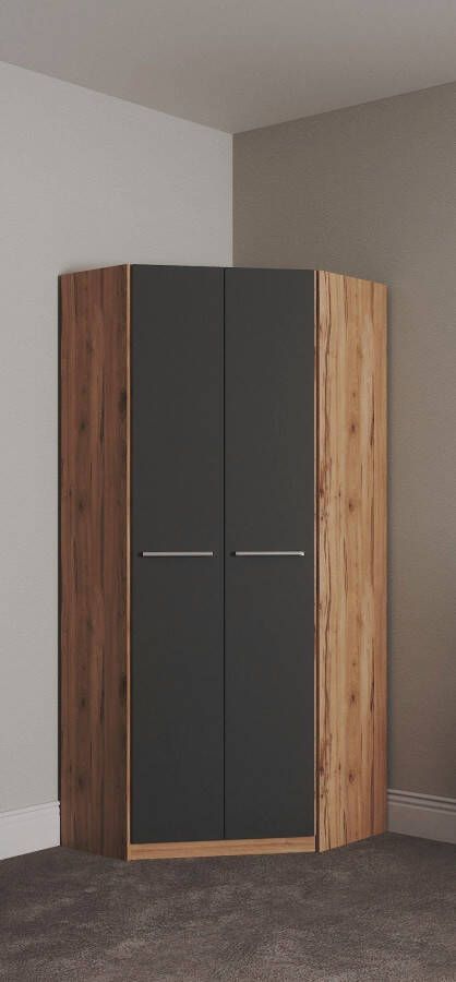 Priess Hoekkledingkast Barcelona kledingkast hoekoplossing ruimtewonder