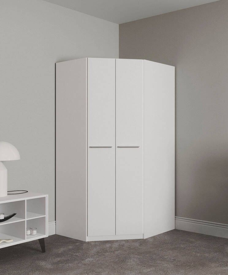 Priess Hoekkledingkast Barcelona kledingkast hoekoplossing ruimtewonder