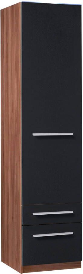 Priess Kledingkast Kast garderobe waskast Barcelona in 5 breedtes veel opbergruimte ruime lades met spiegel made in germany