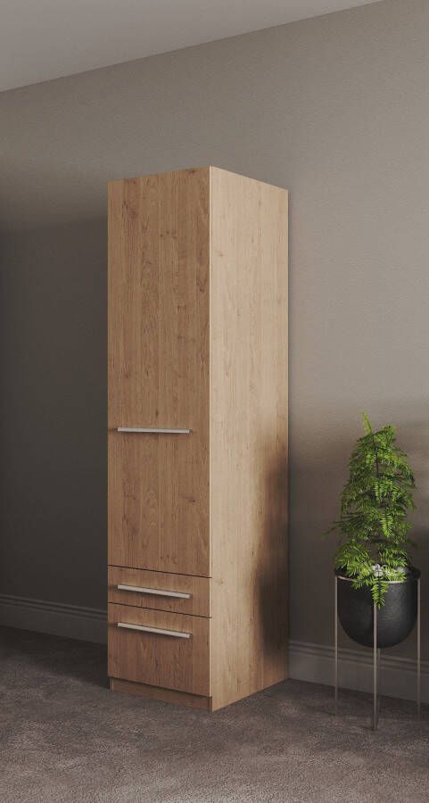 Priess Kledingkast Kast garderobe waskast Barcelona in 5 breedtes veel opbergruimte ruime lades met spiegel made in germany