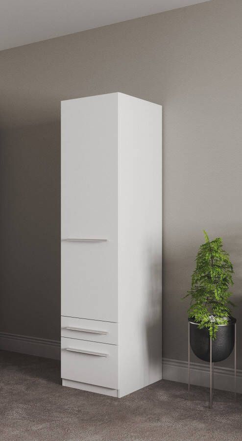 Priess Kledingkast Kast garderobe waskast Barcelona in 5 breedtes veel opbergruimte ruime lades met spiegel made in germany