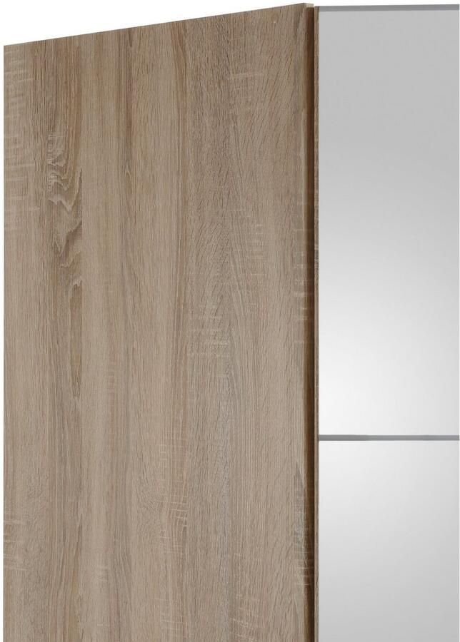 Priess Hoekkledingkast Malaga slaapkamerkast hoekoplossing uitbreidbaar in drie kleuren