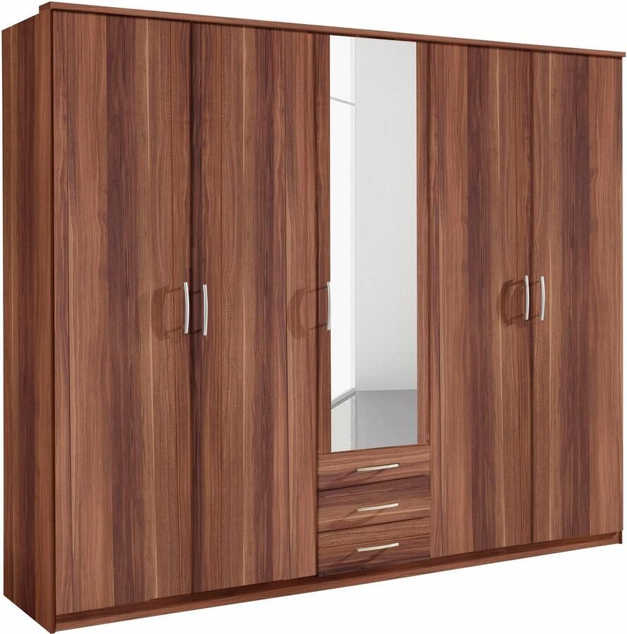 Priess Kledingkast Husum met decoratieve krans optioneel met lades