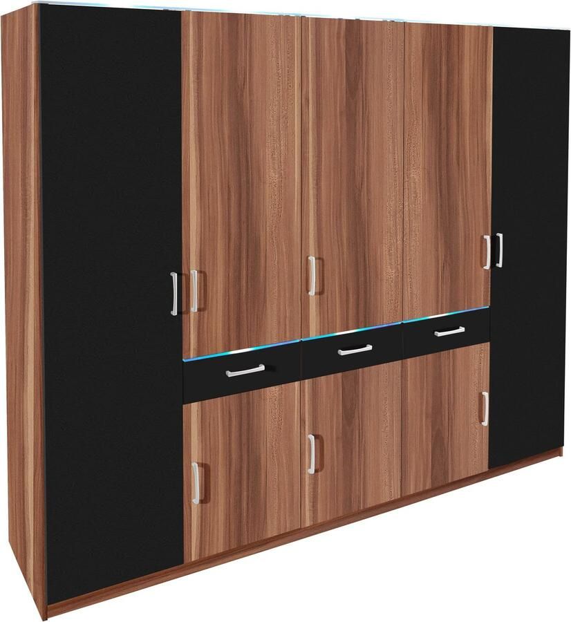 Priess Kledingkast naar keuze met kroonverlichting