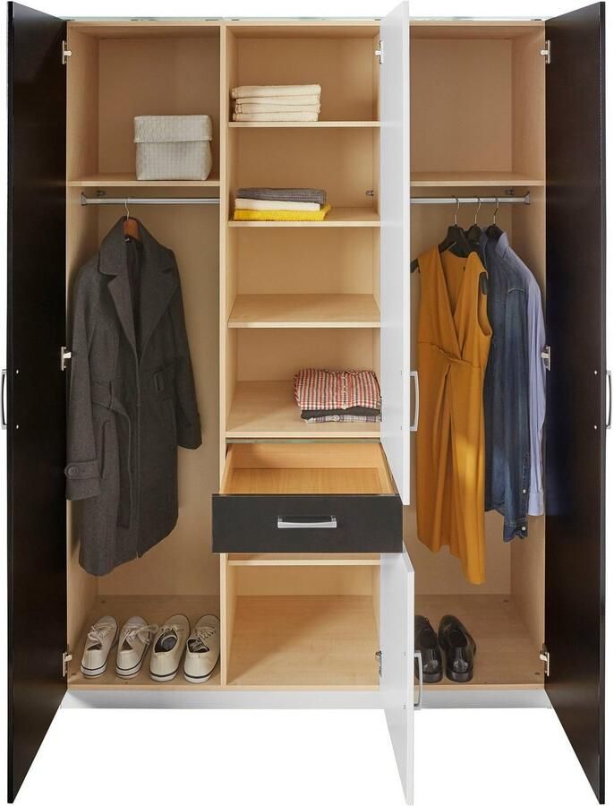 Priess Kledingkast naar keuze met kroonverlichting