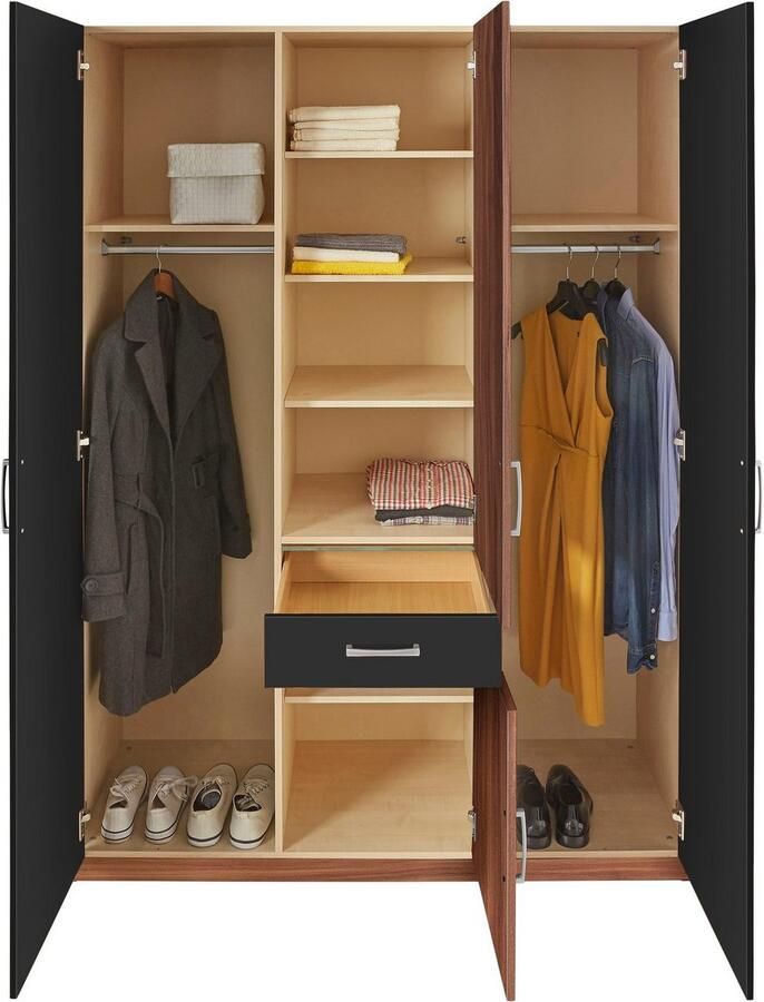 Priess Kledingkast naar keuze met kroonverlichting