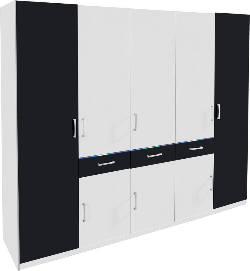 Priess Kledingkast naar keuze met kroonverlichting