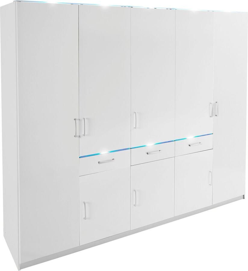 Priess Kledingkast naar keuze met kroonverlichting