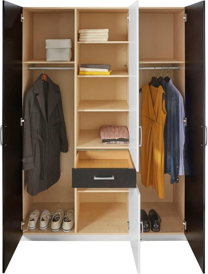 Priess Kledingkast naar keuze met kroonverlichting