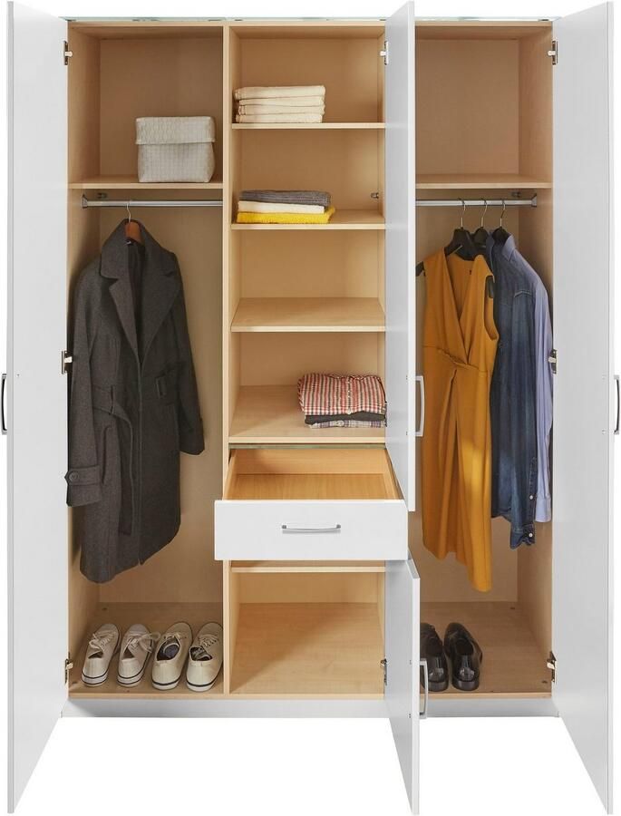 Priess Kledingkast naar keuze met kroonverlichting